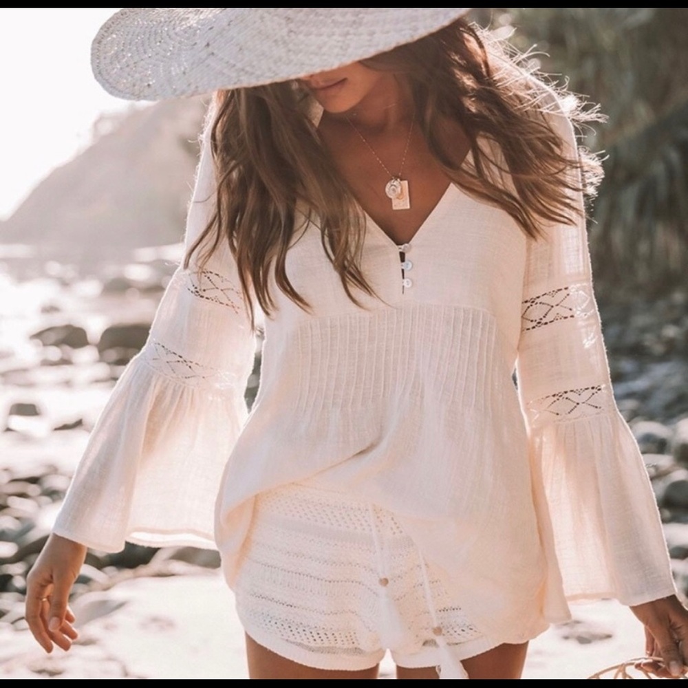 Spell Doe Eyed blouse- size s